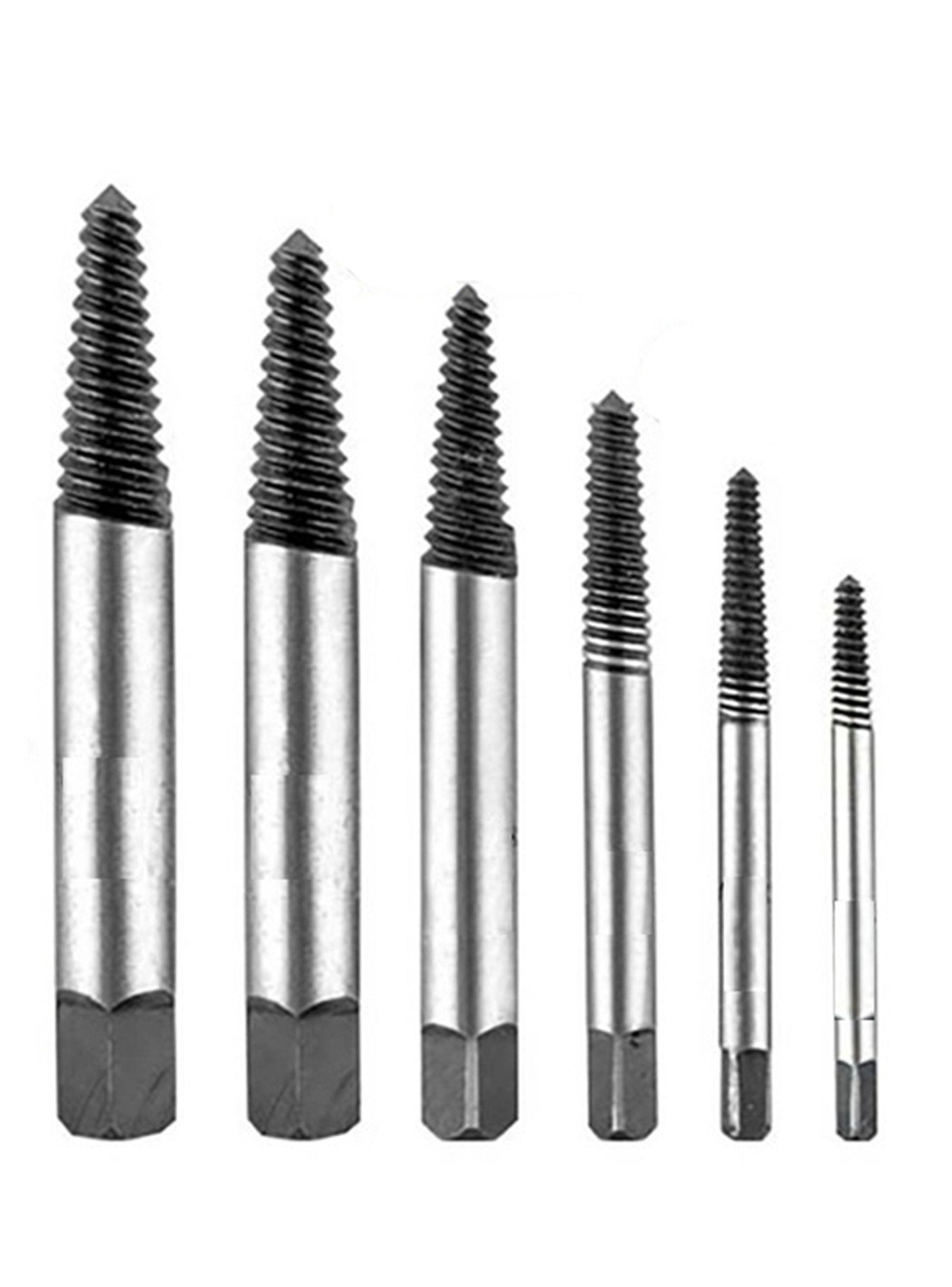 Extractor Tornillo Pernos Cortados 6 Piezas Ingco Ase106-0