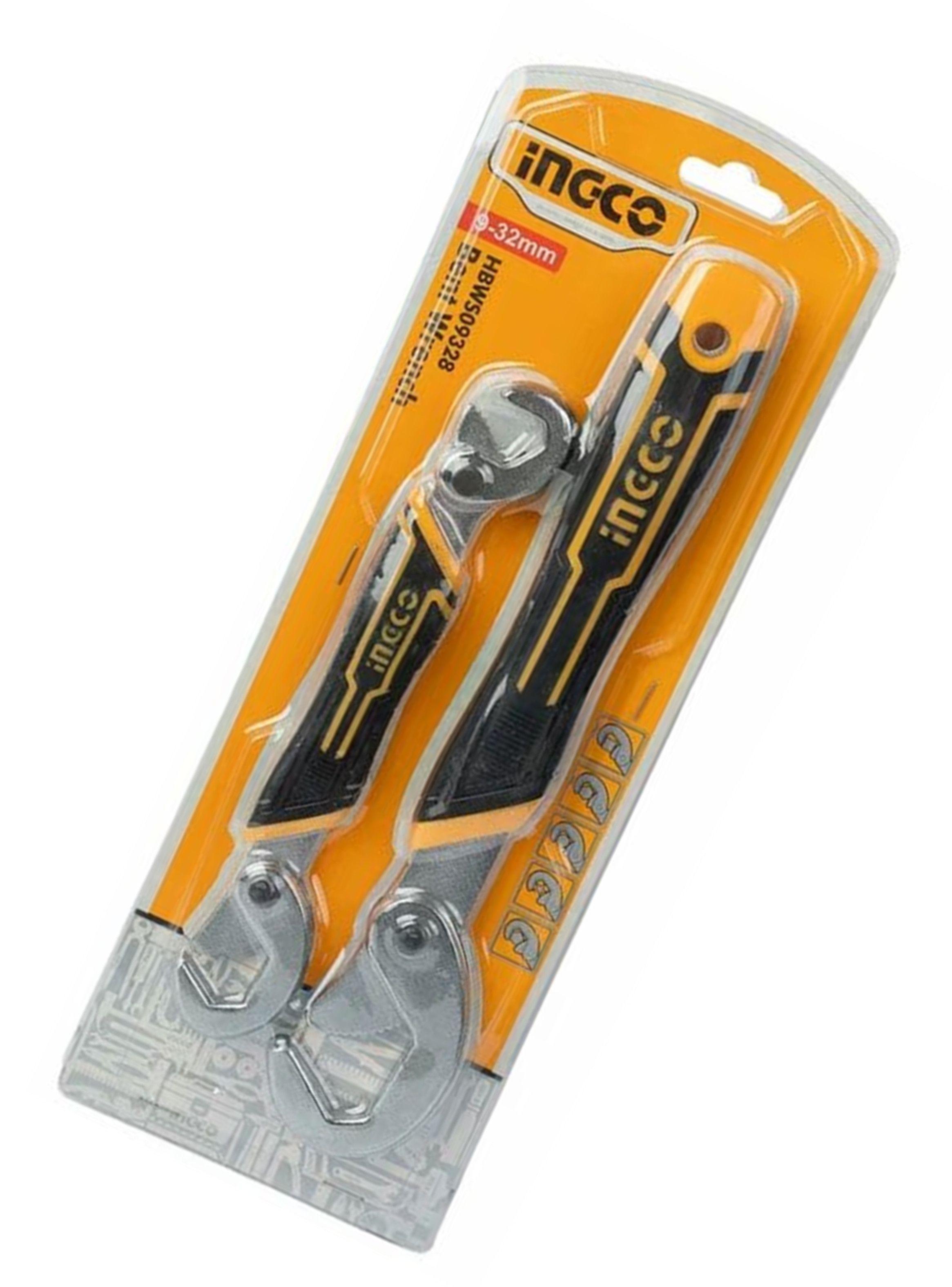 Llaves Tuerca Ajustables Universales 9-32mm Ingco Hbws09328-2