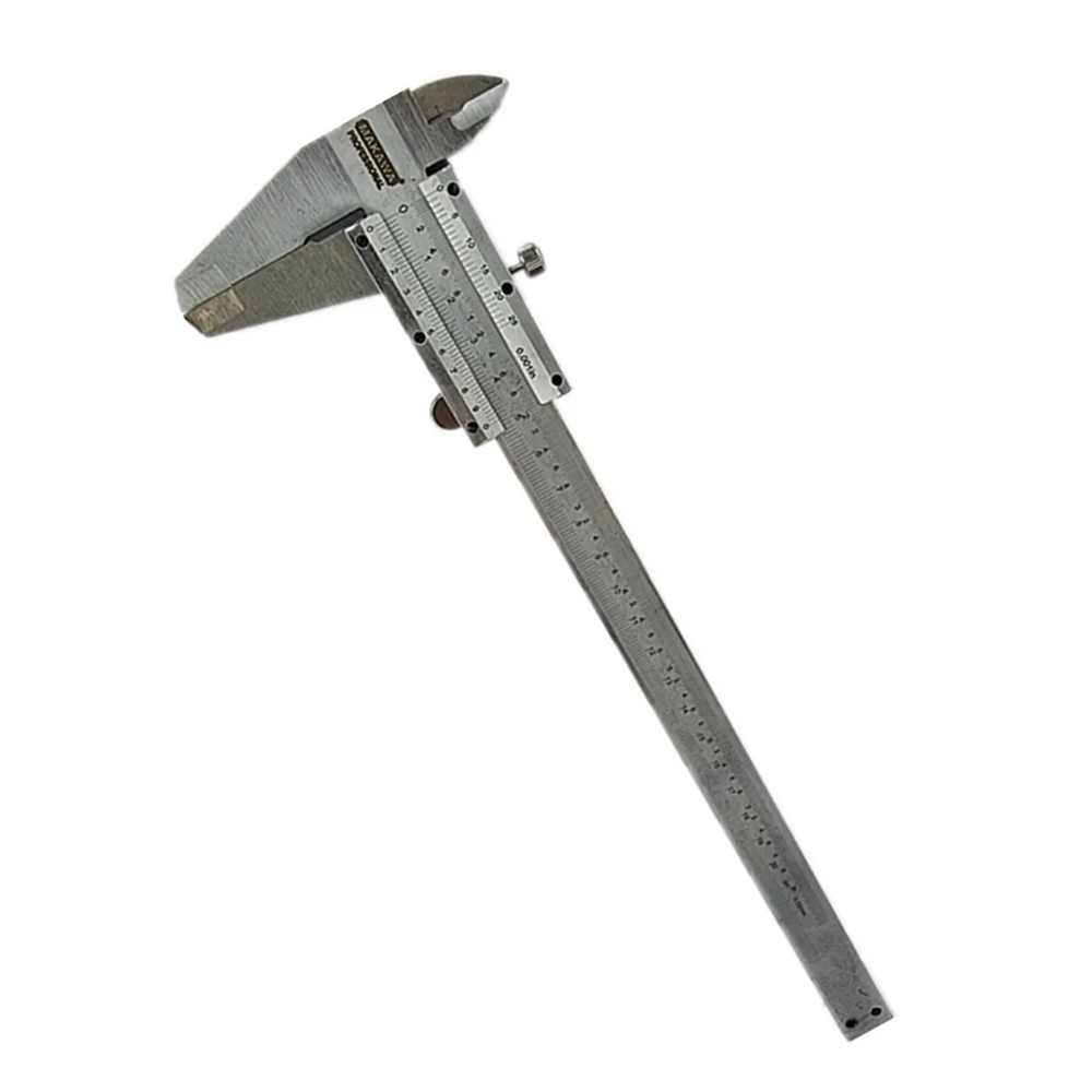 Pie De Metro Vernier Análogo Estuche 150mm 8 pulG-0