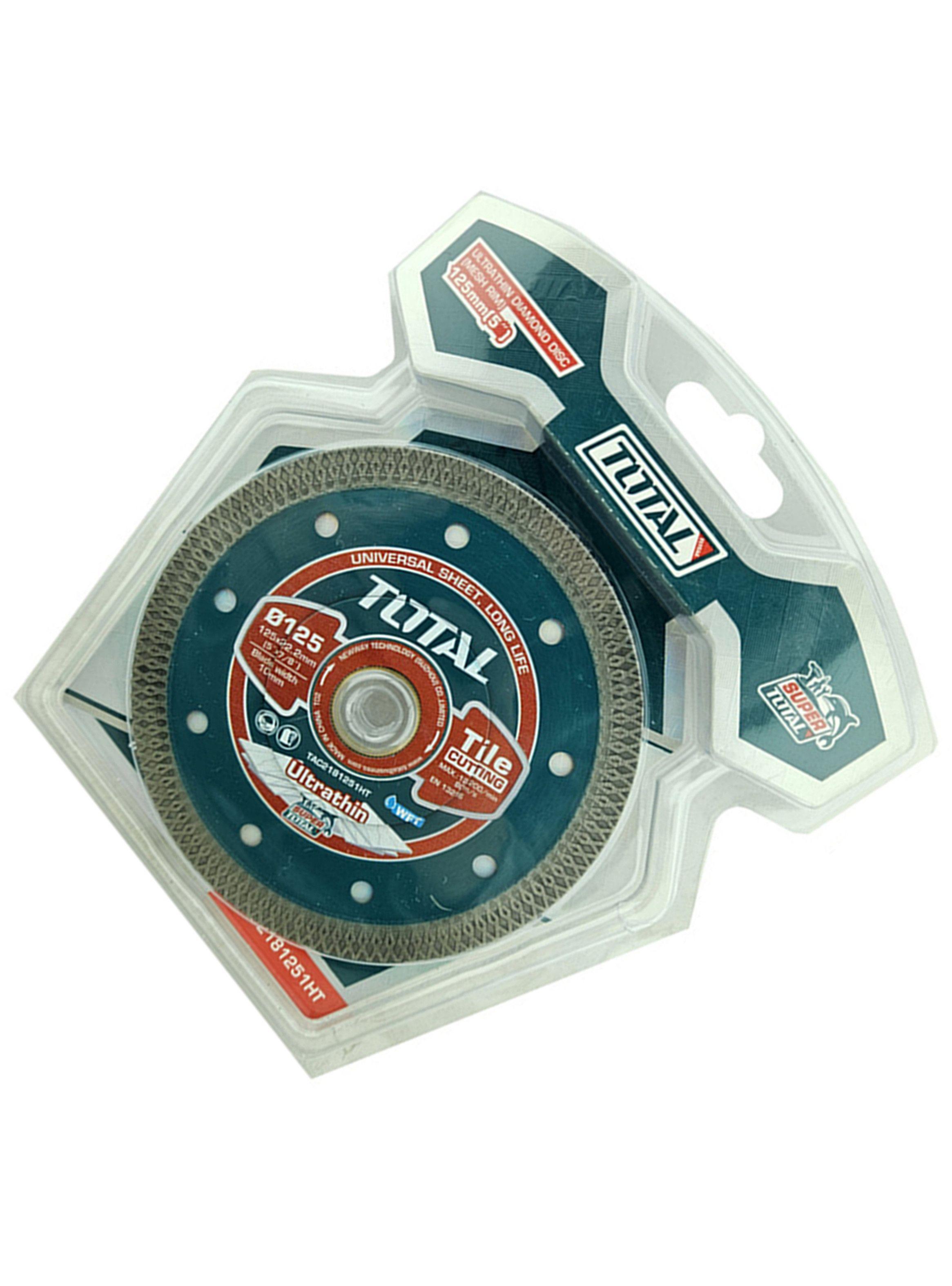 Disco Diamantado Ultrafino Corte 5 125mm Total Tac2181251ht-2