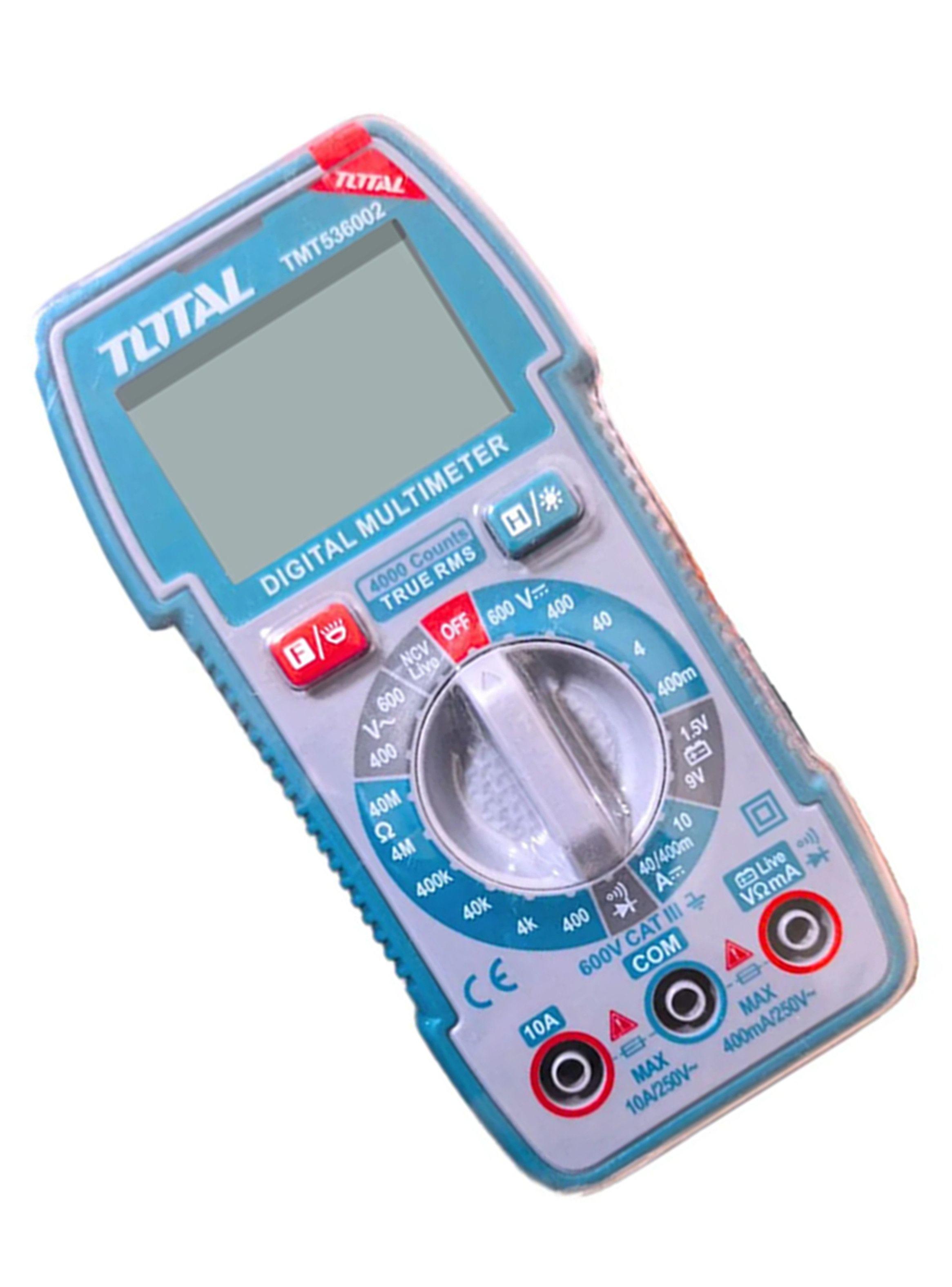 Multimetro Multitester Digital Total Tmt536002-2