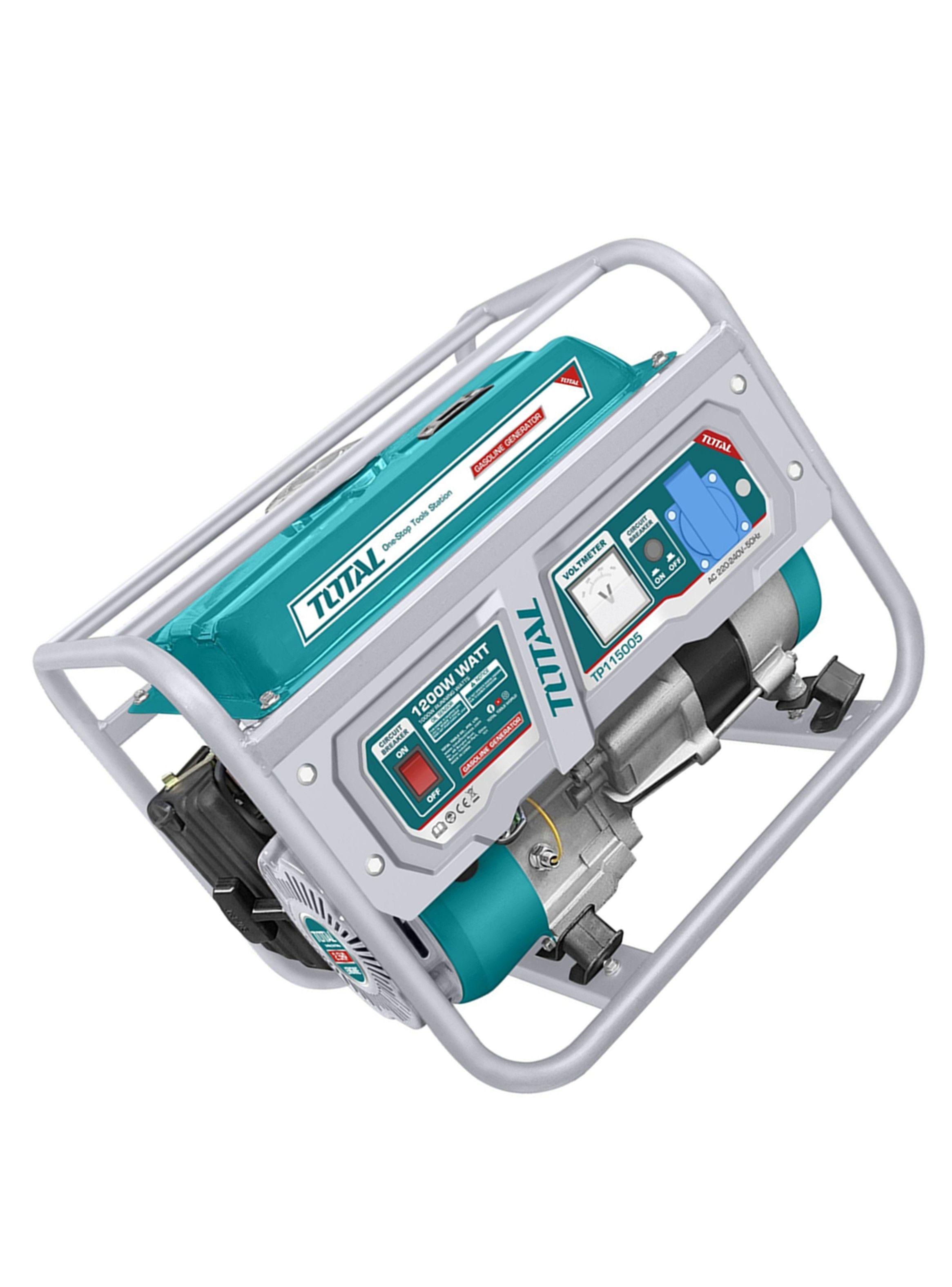 Generador Electrico Bencinero 5.5l 1200w Total Tp115005-1