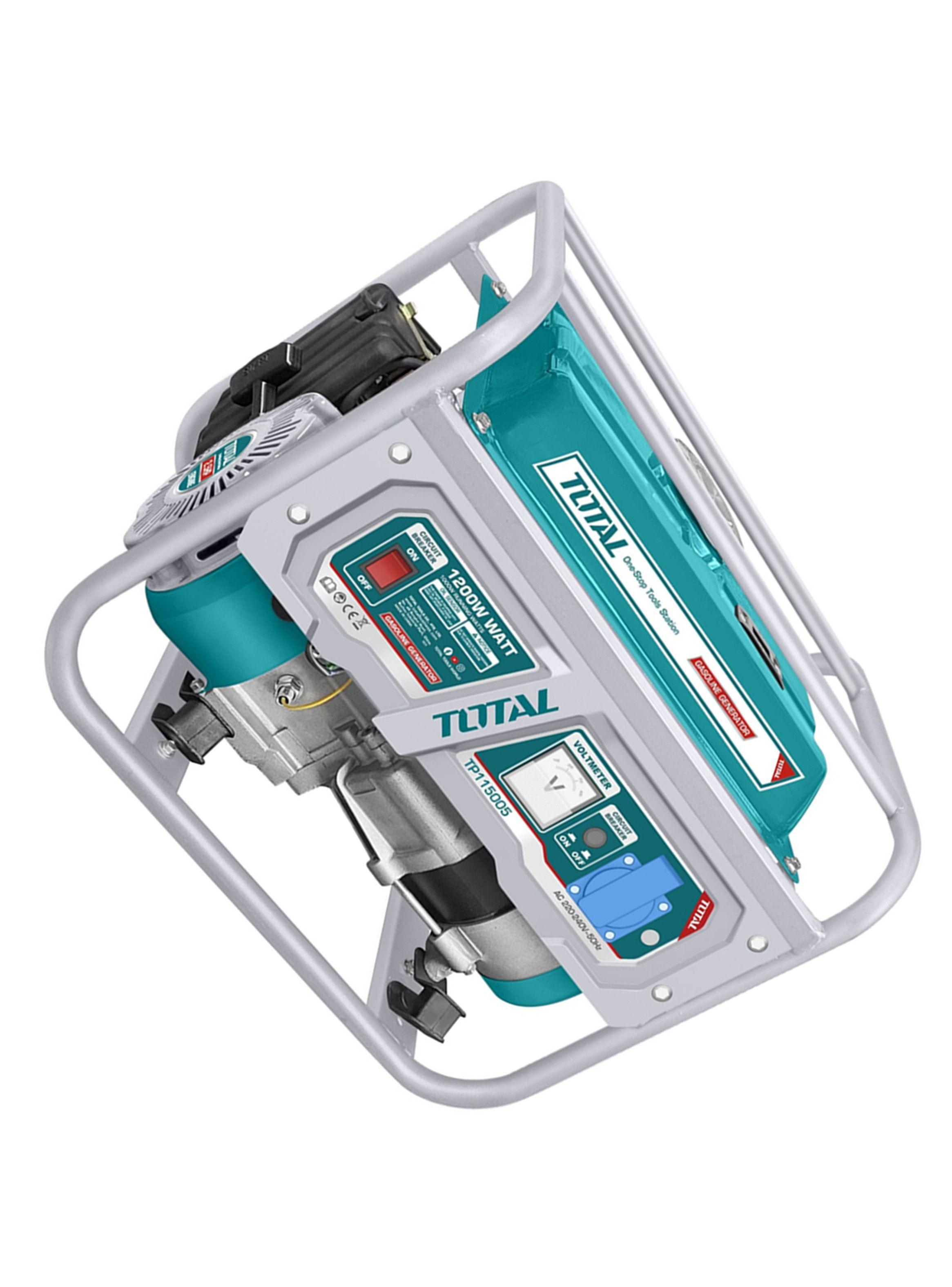 Generador Electrico Bencinero 5.5l 1200w Total Tp115005-2