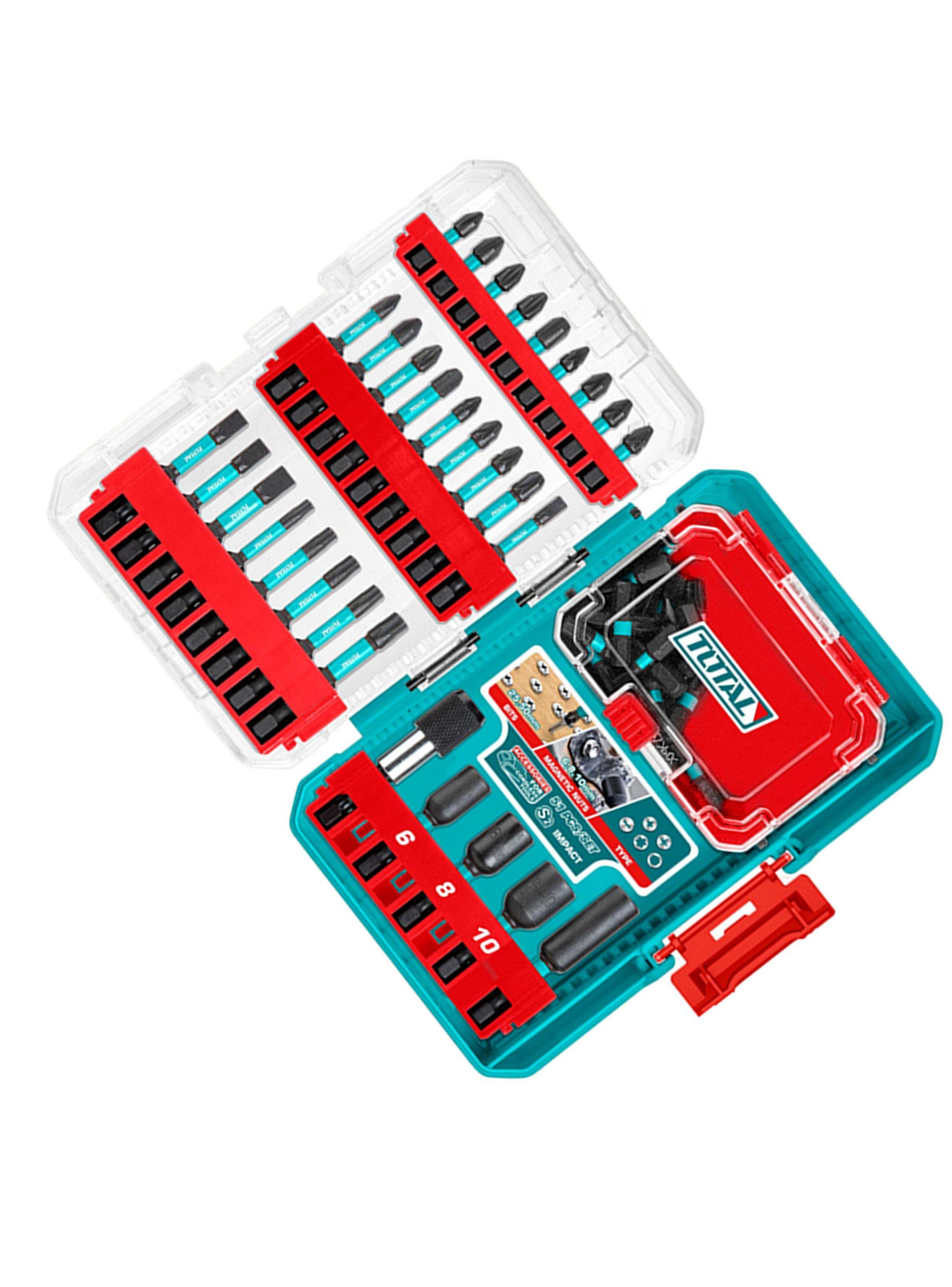 Set Puntas Destornillador Impacto 51 Pcs Total Tacsdl25106-2