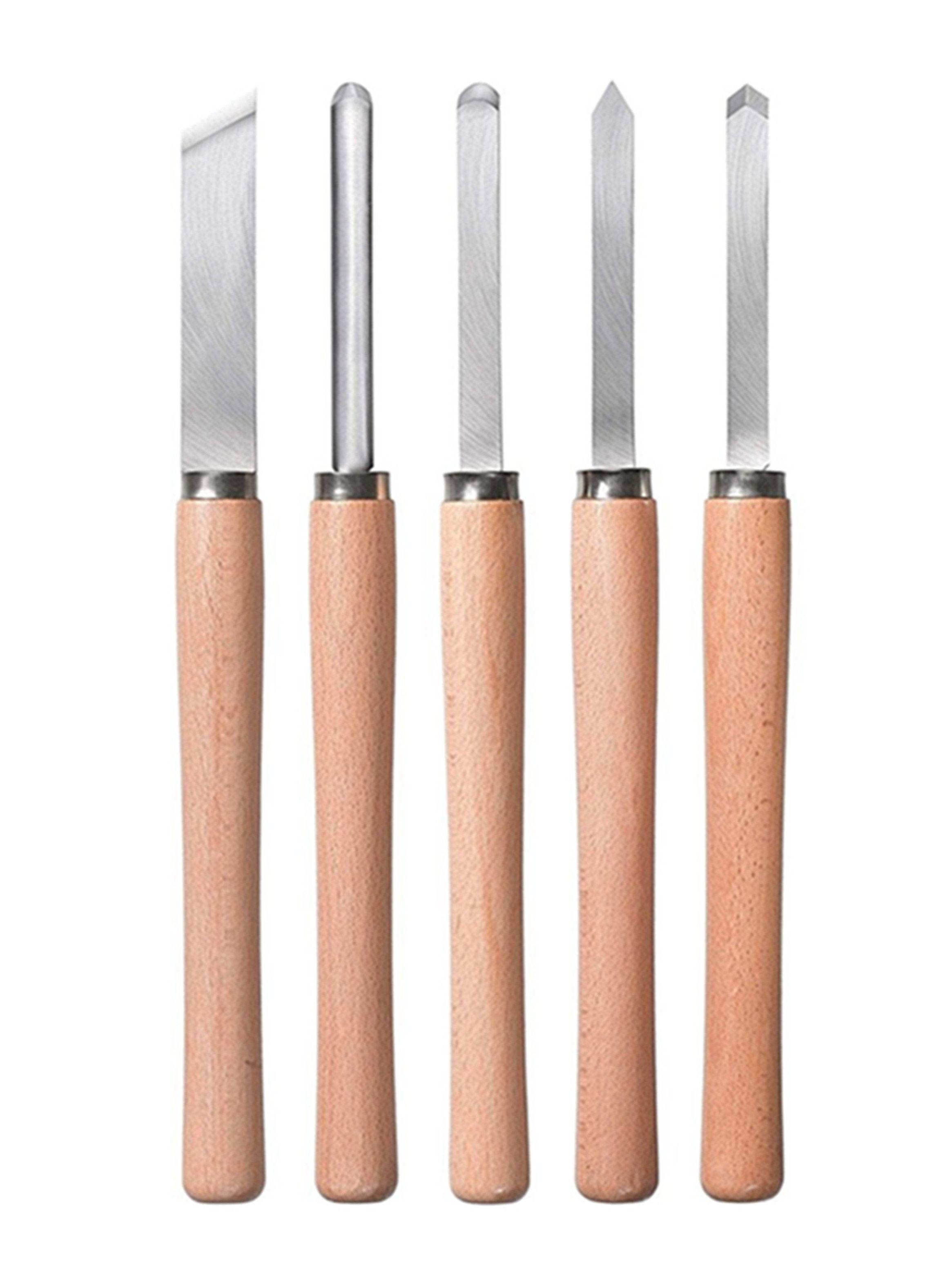 Set Kit Juego De Cinceles Formon Madera 5 Piezas Kwb 455250   -0