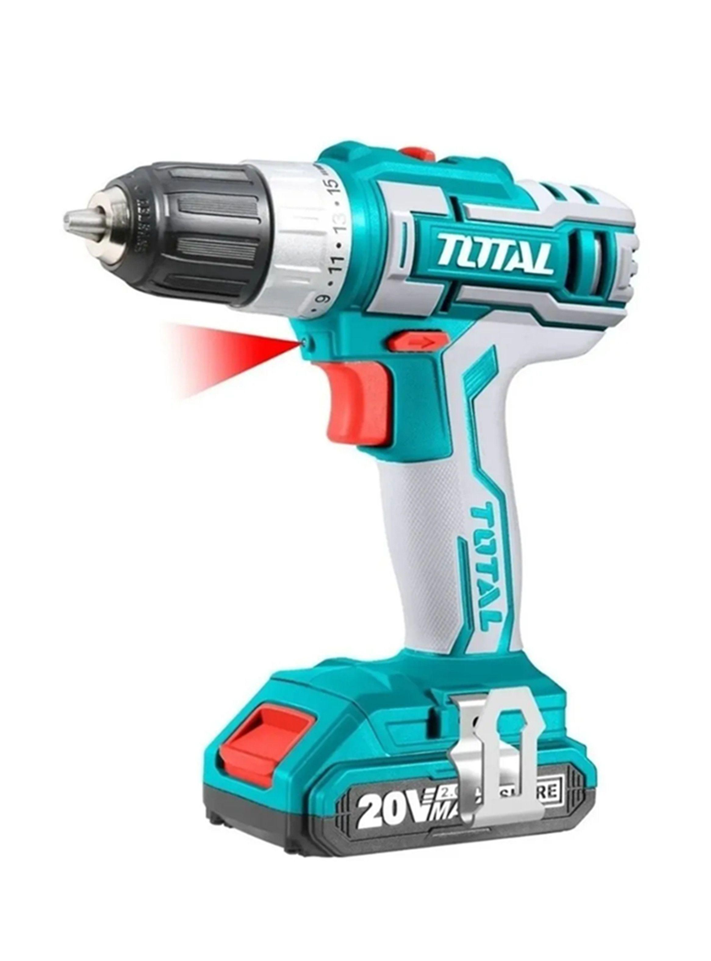 Taladro Atornillador Inalambrico 10mm 20v Total Tdli20024-1