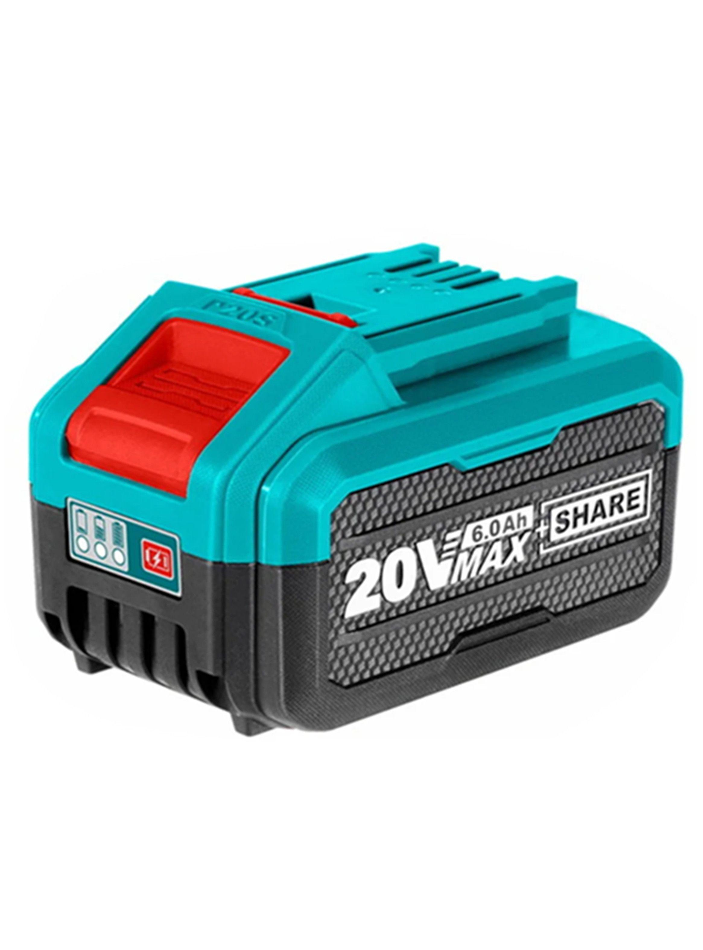 Batería De Litio-ion 20v 6.0ah Total Tfbli2060-0