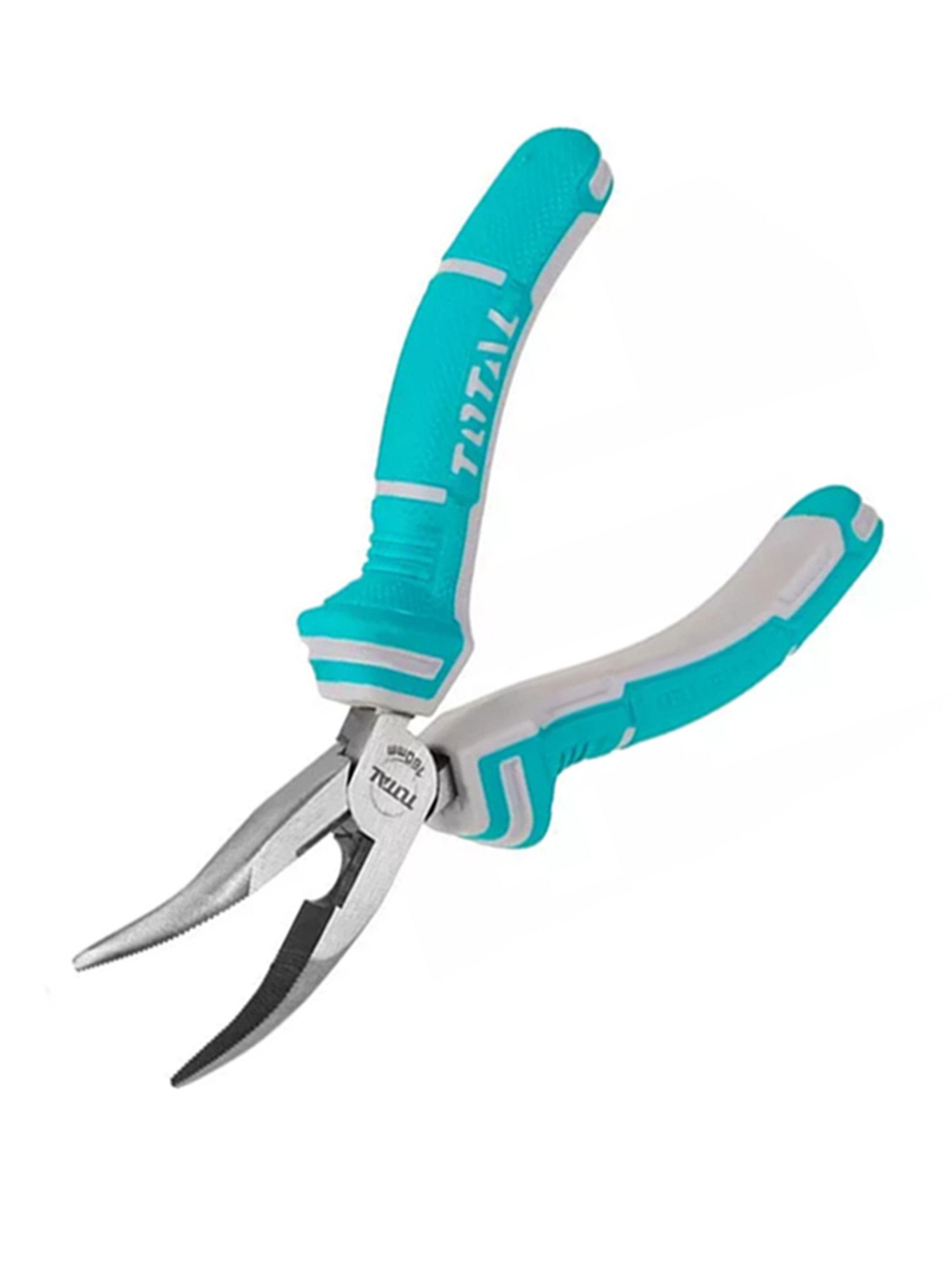 Mini Alicate Punta Curva 6 Pulgadas Total Tht1466p-2