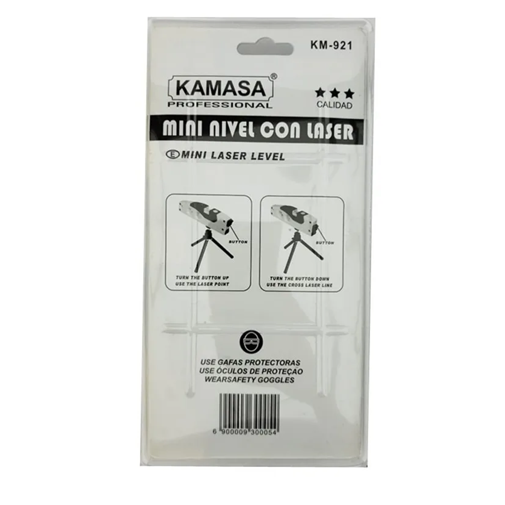 Mini Nivel Laser Con Tripode - Kamasa Km921-2