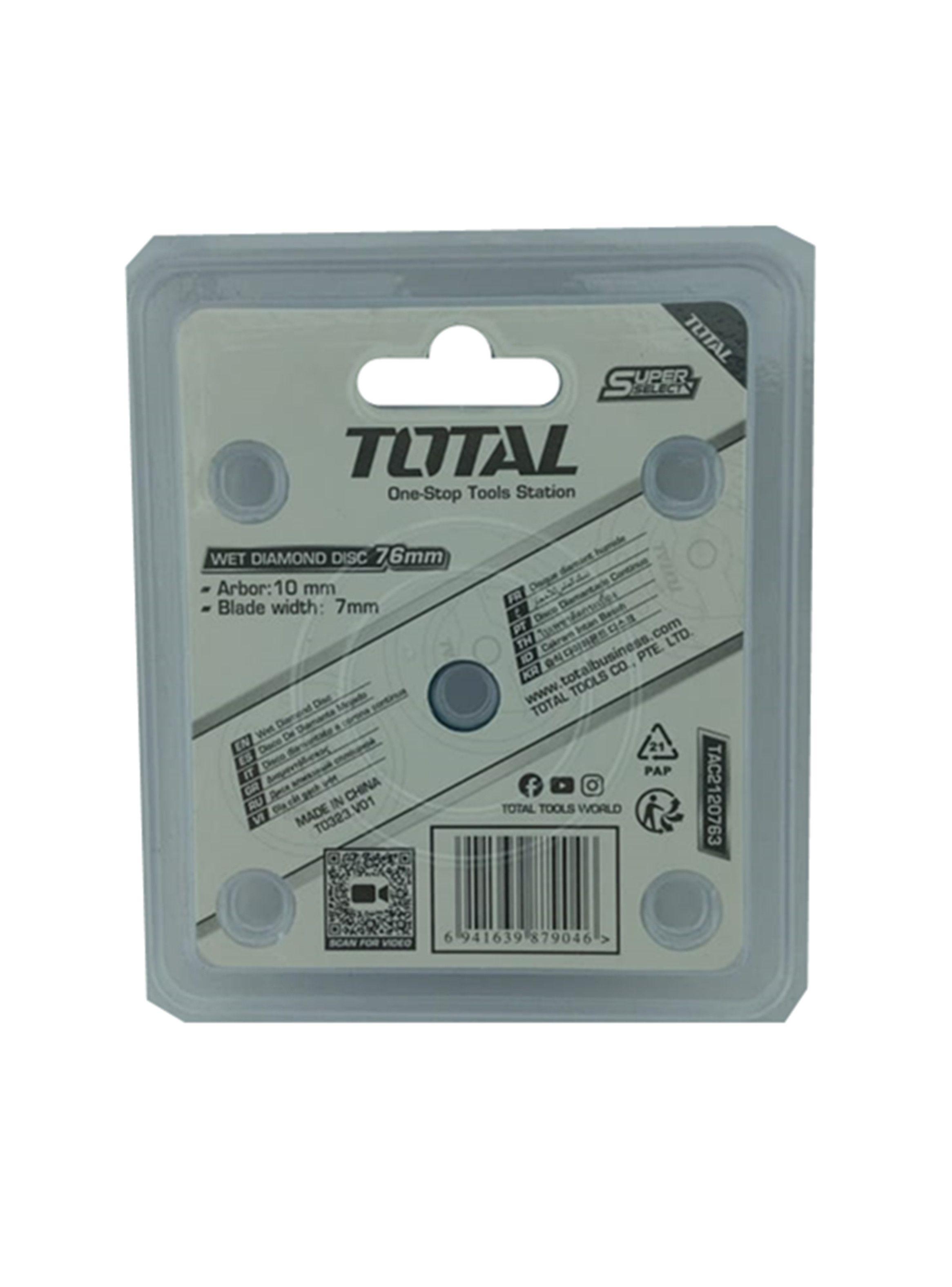 Disco Diamantado Corte Humedo 76mm Total Tac2120763-2