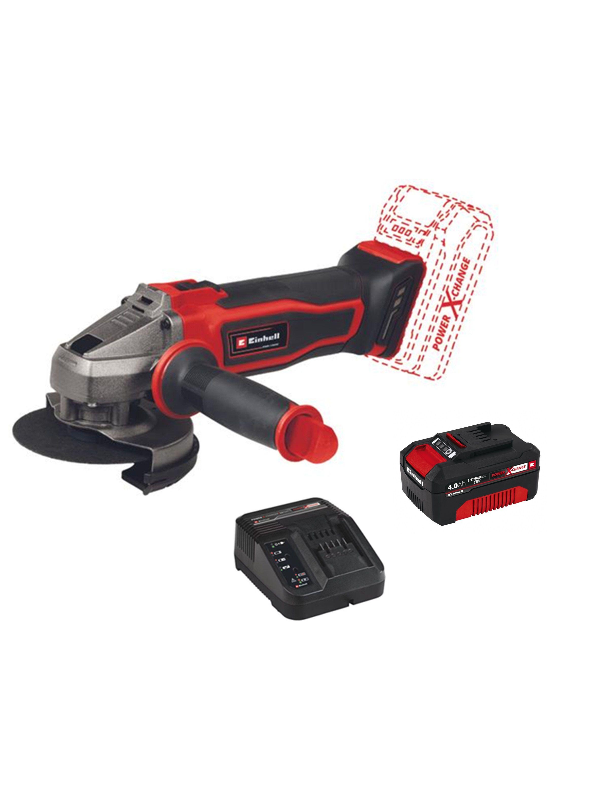 Galletera Esmeril Angular 18v Bat+ Cargador Einhell 4431166 -0