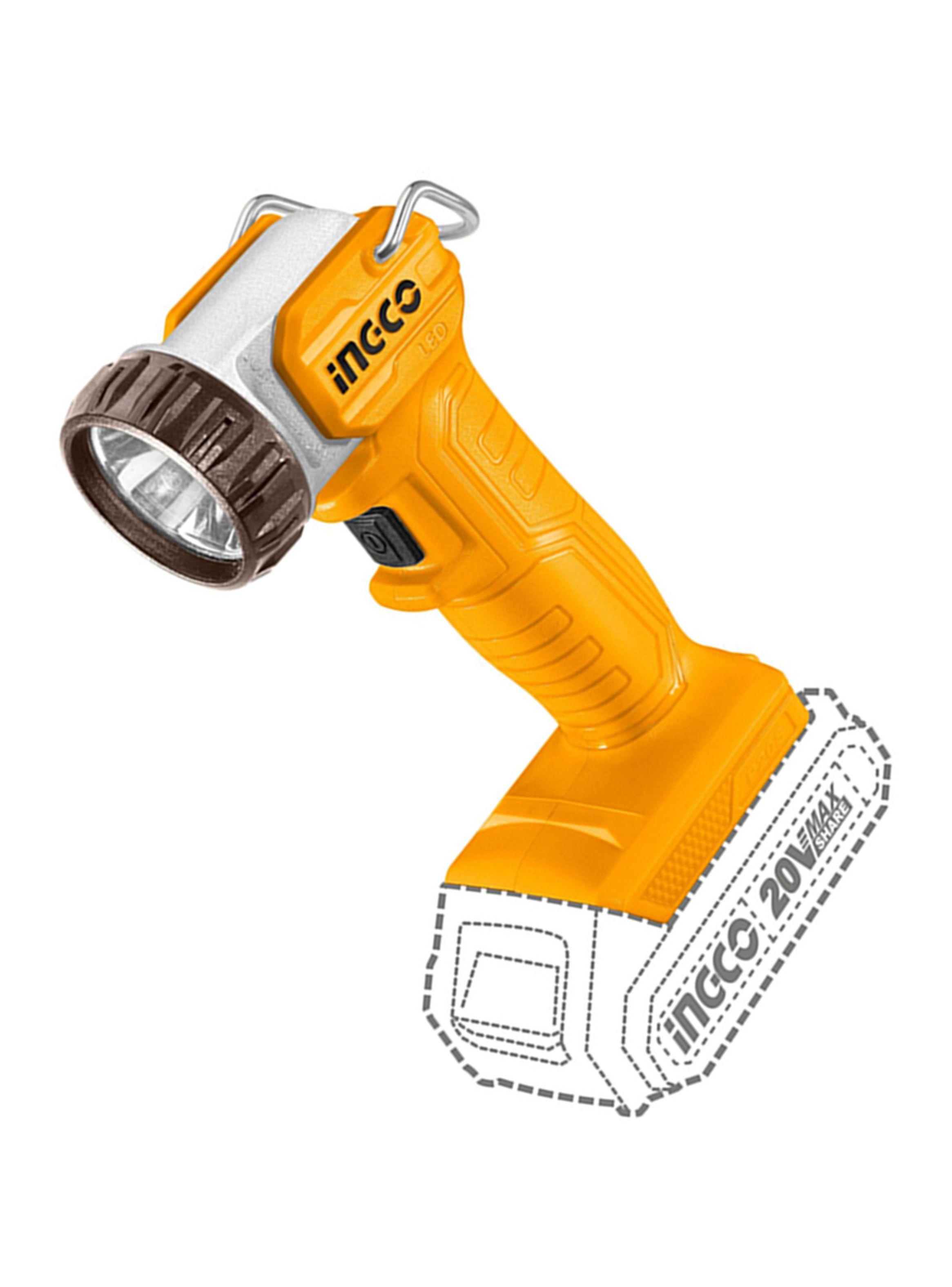 Linterna Led Inalámbrica 20v Ingco Cwli2038-2