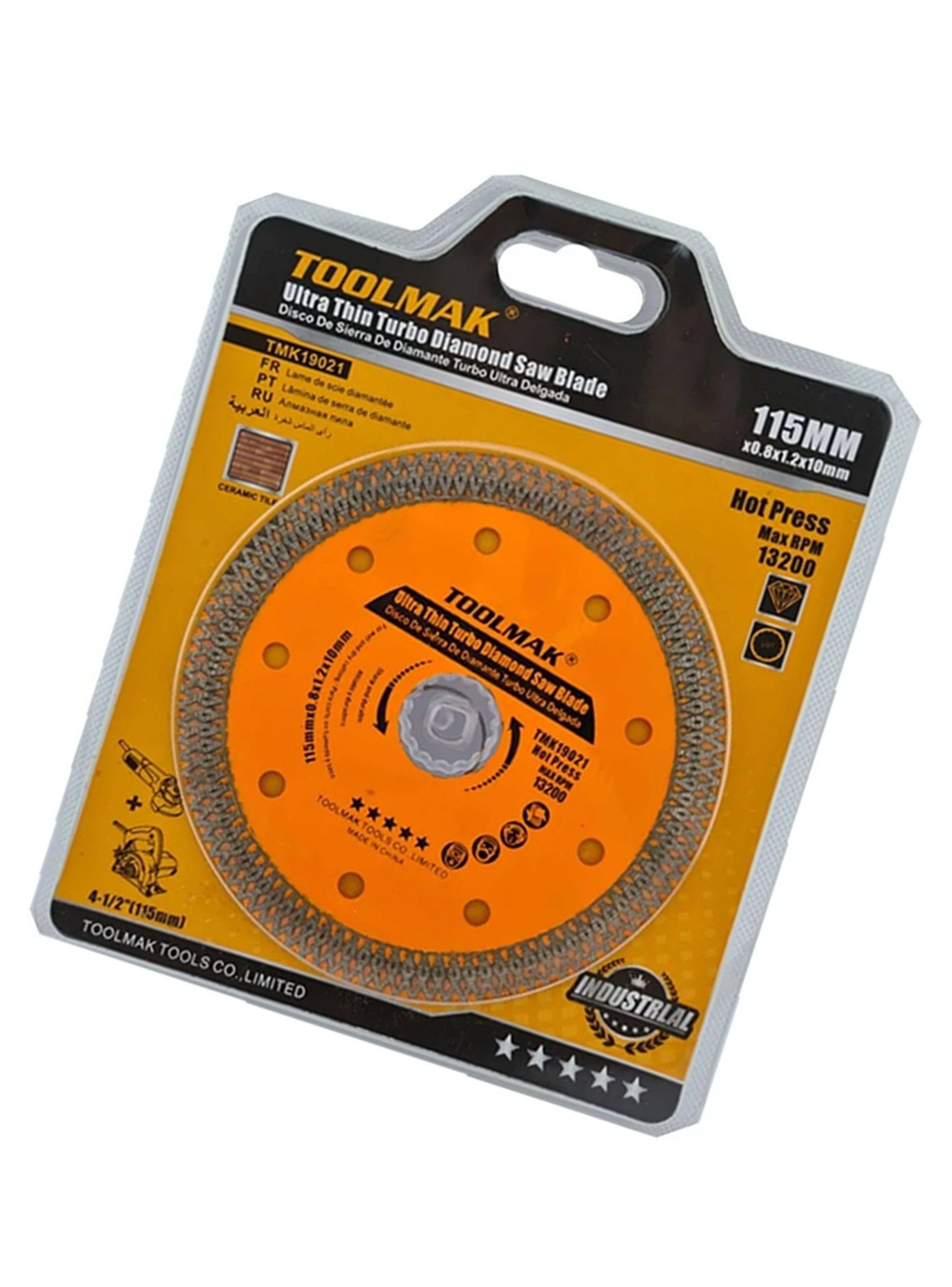 Disco Sierra De Diamante Turbo 4 1/2 Pulgadas Tmk-2