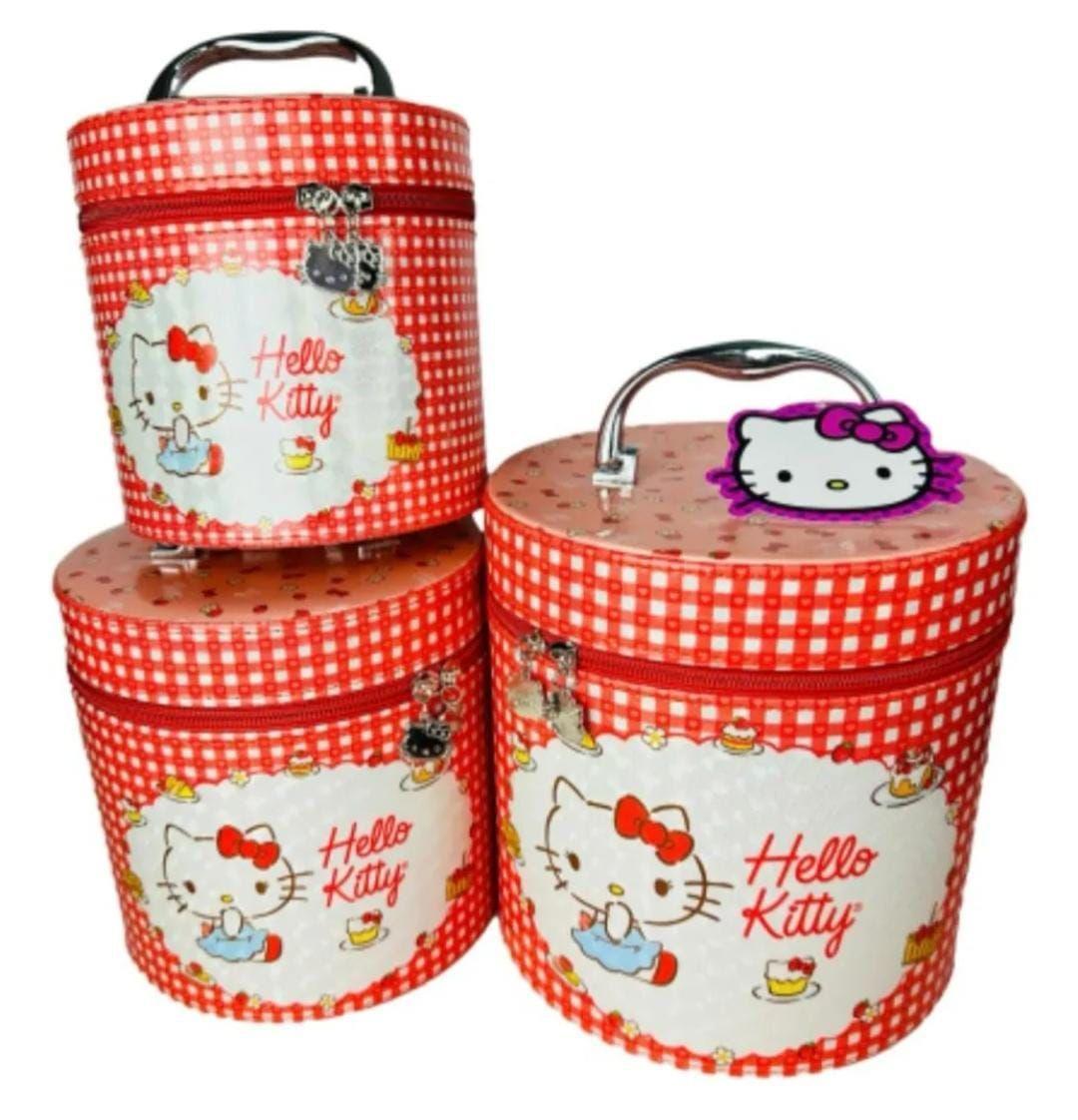 ORGANIZADOR TRIPLE HELLO KITTY-1