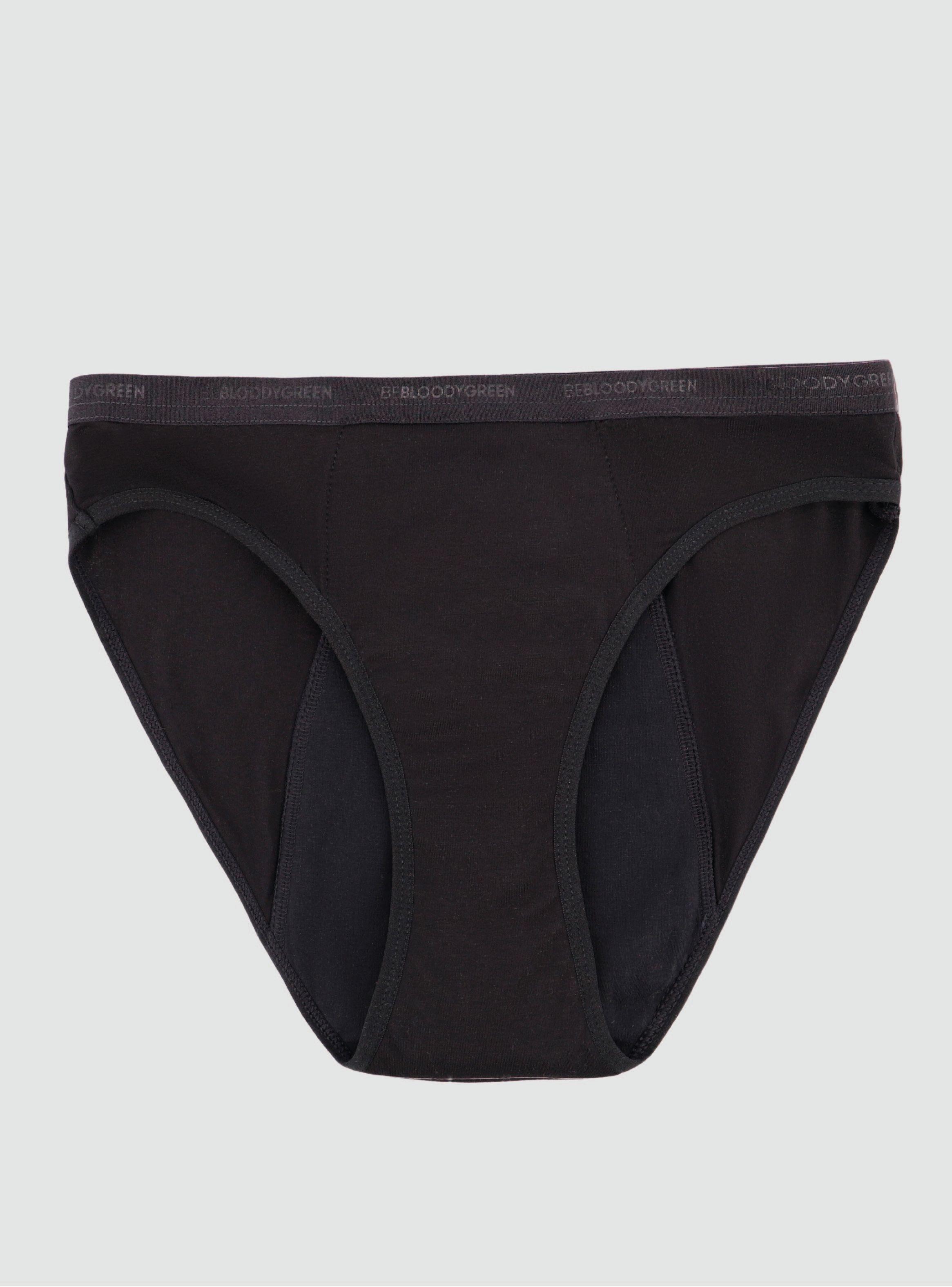 Calzón Menstrual Bloodygreen Bikini Flujo Abundante-2