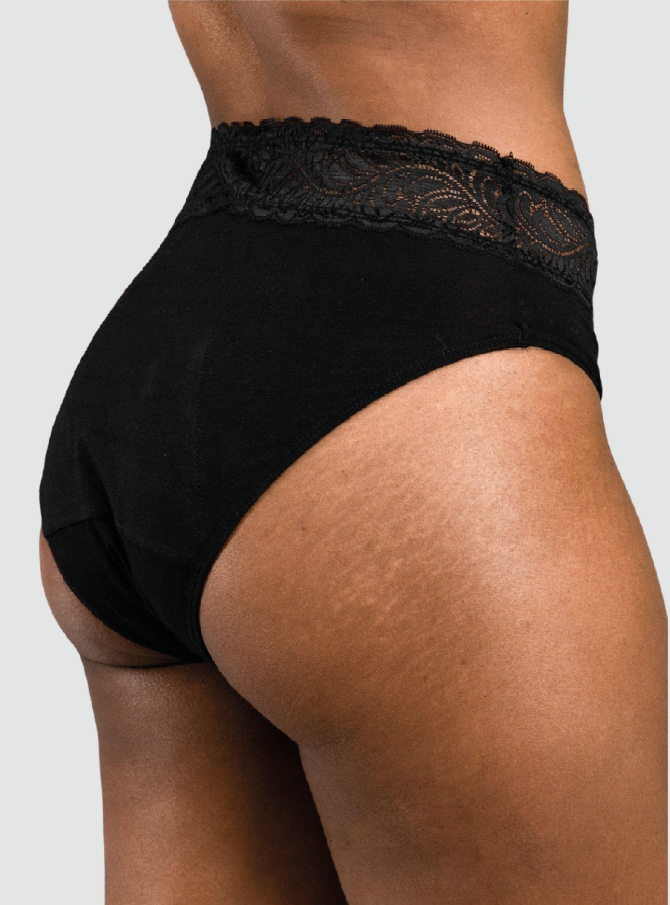 Calzón Menstrual Bloodygreen High Waist Flujo Abundante-3