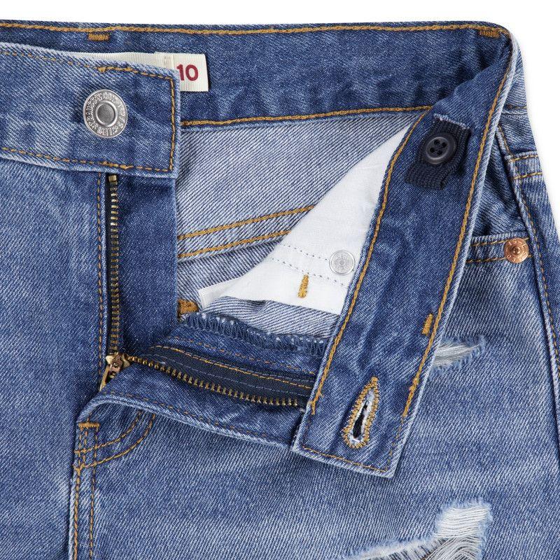 Short Niña Girlfriend Azul Levis 31D152-M0V-4-2