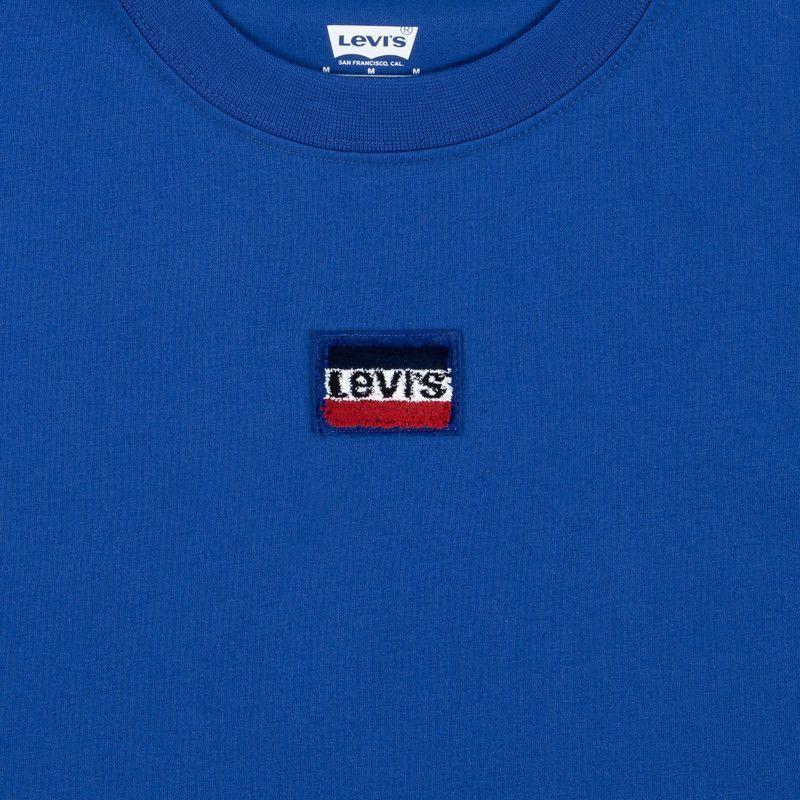 Polera Niño Mini Sportswear Azul Levis 91M720-B65-S-2