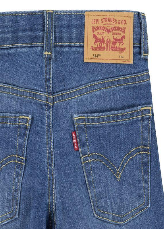 Jeans Niño 514 Azul Levis-3