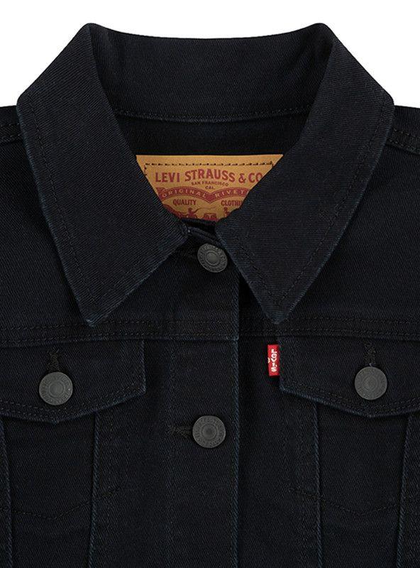Chaqueta Niña Trucker Negro Levis-2