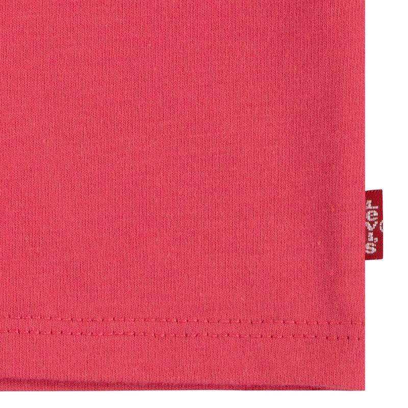 Polera Niña MC Batwing Rosado Levis 31K825-A37-4-3