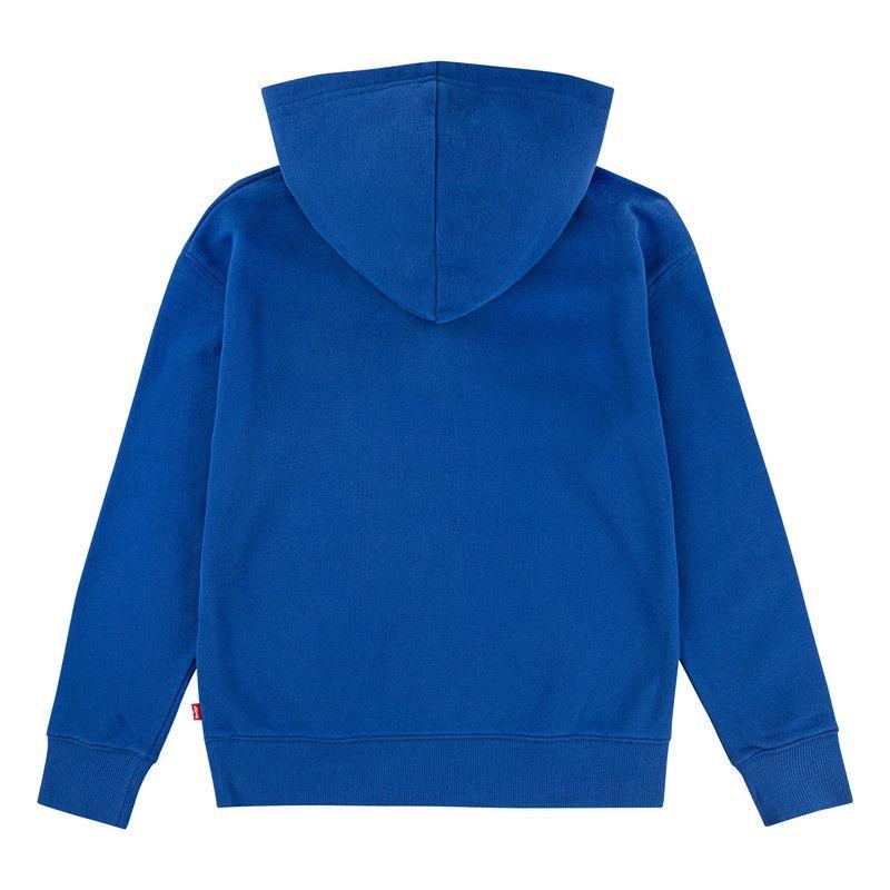 Poleron Niño 1/4 zip Hoddie Azul Levis-1