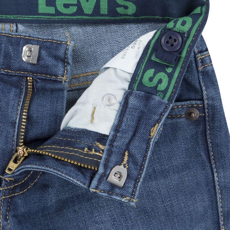 Jeans Niño 511 Slim Azul Levis-2
