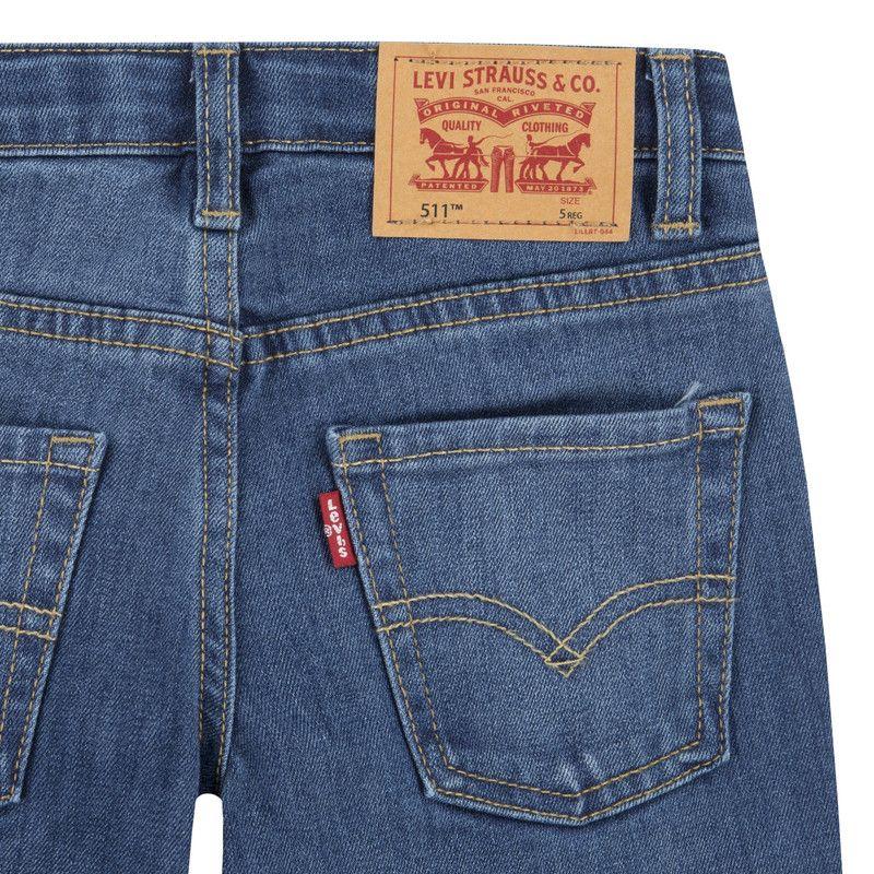 Jeans Niño 511 Slim Azul Levis-3