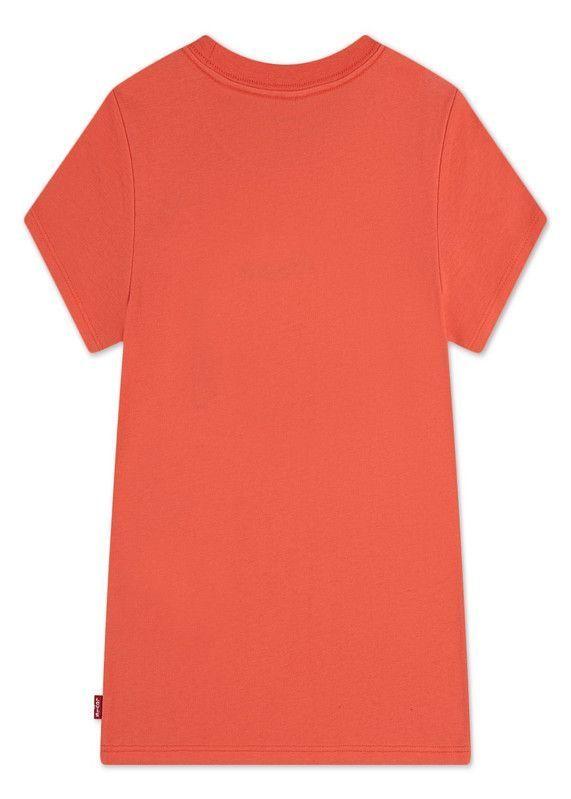 Polera Niña MC Graphic Rojo Levis-1