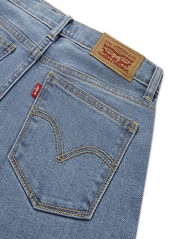 Jeans Niña Wide Leg Azul Claro Levis-3