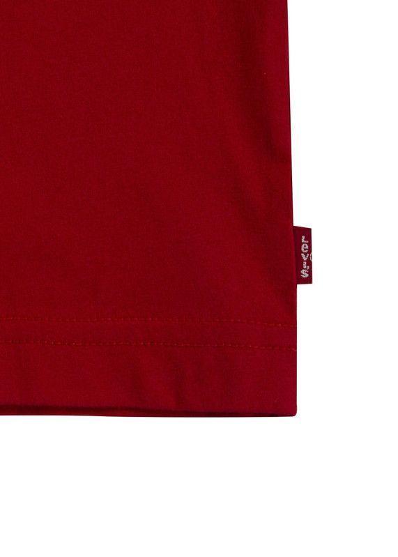 Polera Niño MC Batwing Rojo Levis-3