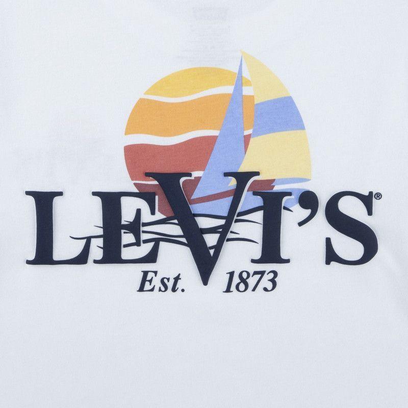 Polera Niño MC Blanco Levis 91M287-W1T-S-4