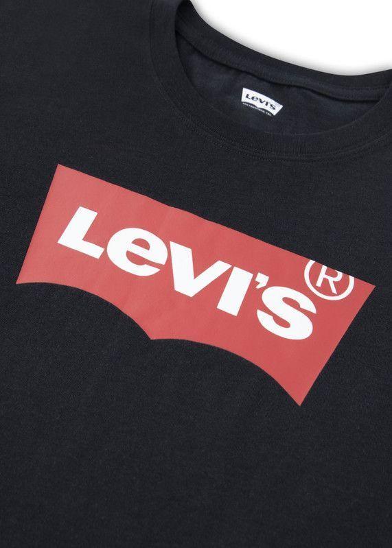 Polera Niño MC Batwing Negro Levis-2