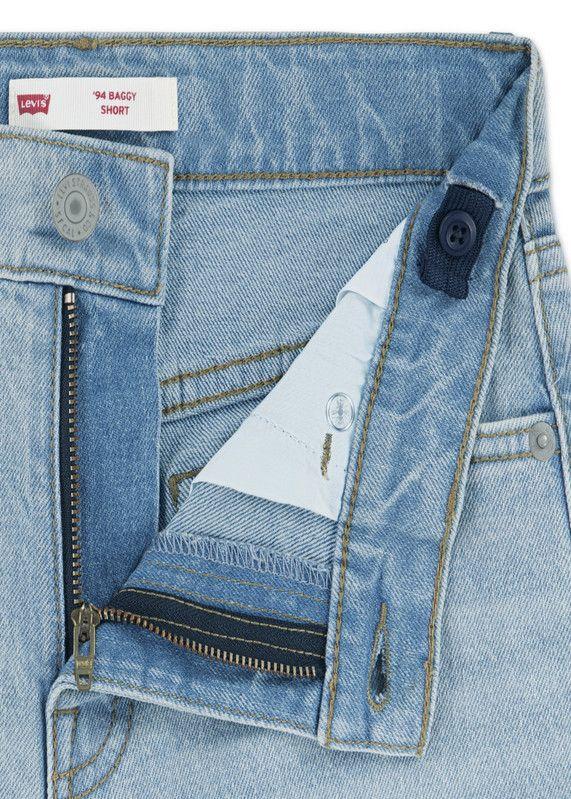 Short Niña Baggy Short Azul Claro Levis-2