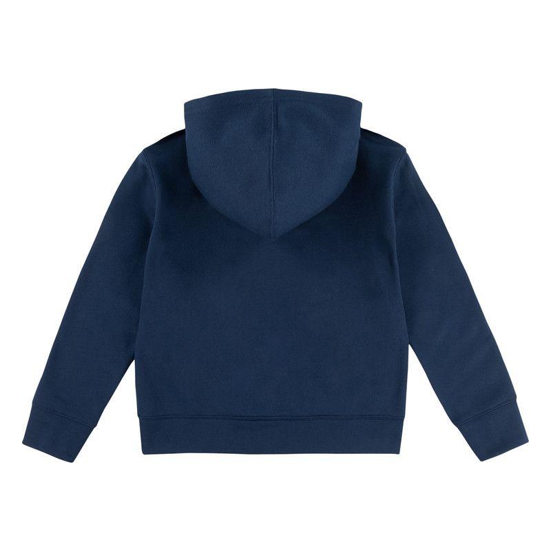 Poleron Niño Hoddie Estampado Azul Levis-2