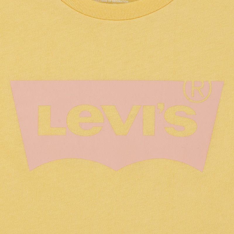 Polera Niña MC Batwing Amarillo Levis 31K825-Y81-4-2