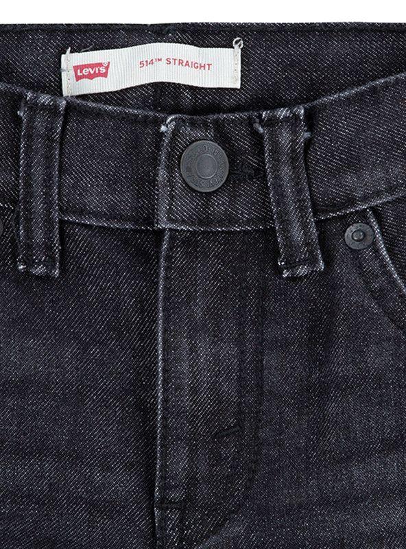Jeans Niño 514 Straight Black Levis-2
