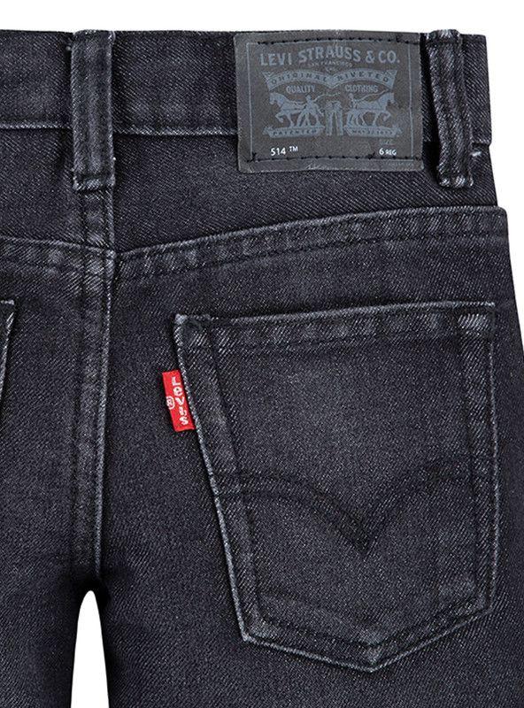 Jeans Niño 514 Straight Black Levis-4