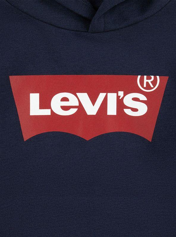 Poleron Niño Hoodie Batwing Azul Levis 818778-C8D-4-2