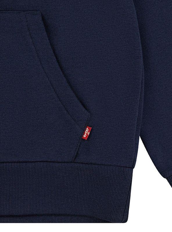 Poleron Niño Hoodie Batwing Azul Levis 818778-C8D-4-3