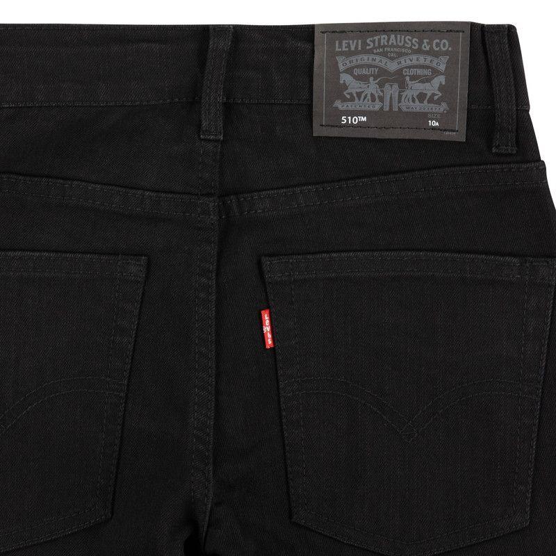 Jeans Niño 510 Skinny Negro Levis-3