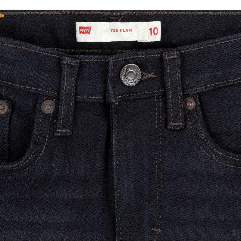 Jeans Niña 726 Flare Negro Levis-2