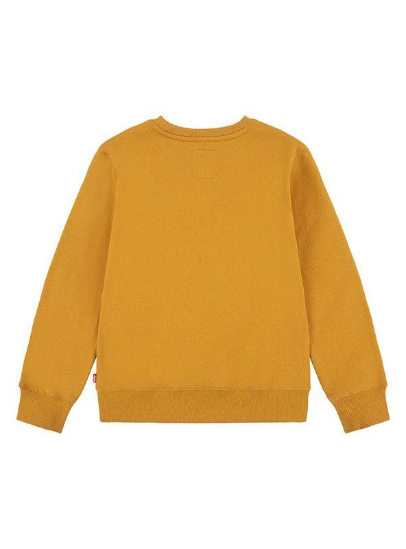 Poleron Niño C-Redondo Batwing  Mostaza Levis-1