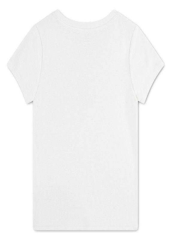 Polera Niña MC Graphic Blanco Levis-1