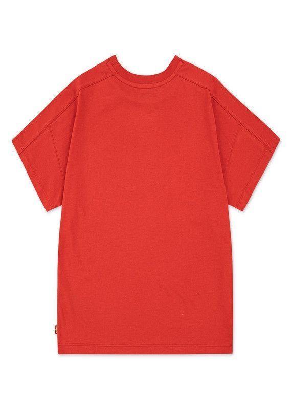 Polera Niña MC Red Rojo Levis-1