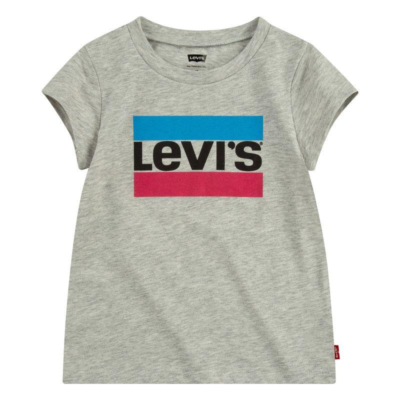 Polera Niña Sportswear Gris Levis 314900-G2H-4-0