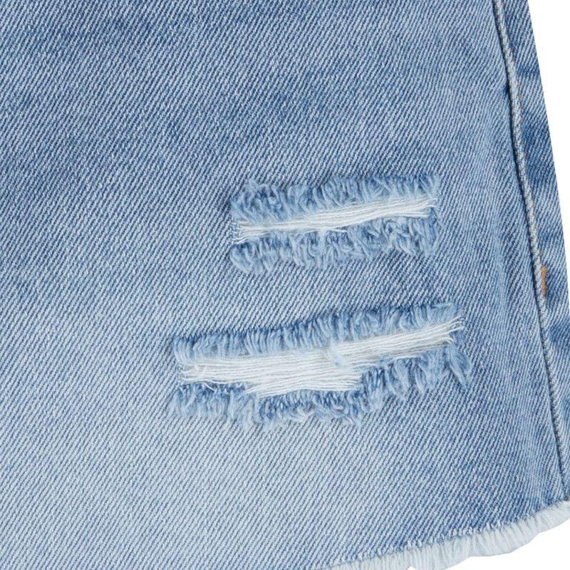 Short Niña Girlfriend Azul Levis 41D152-L6L-7-3