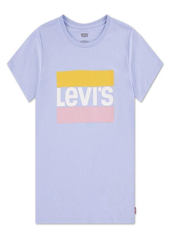Polera Niña MC Sportswear Lila Levis-0