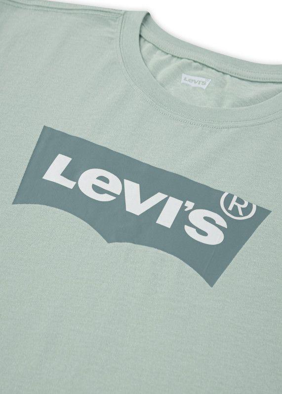 Polera Niño MC Batwing Verde Levis-2