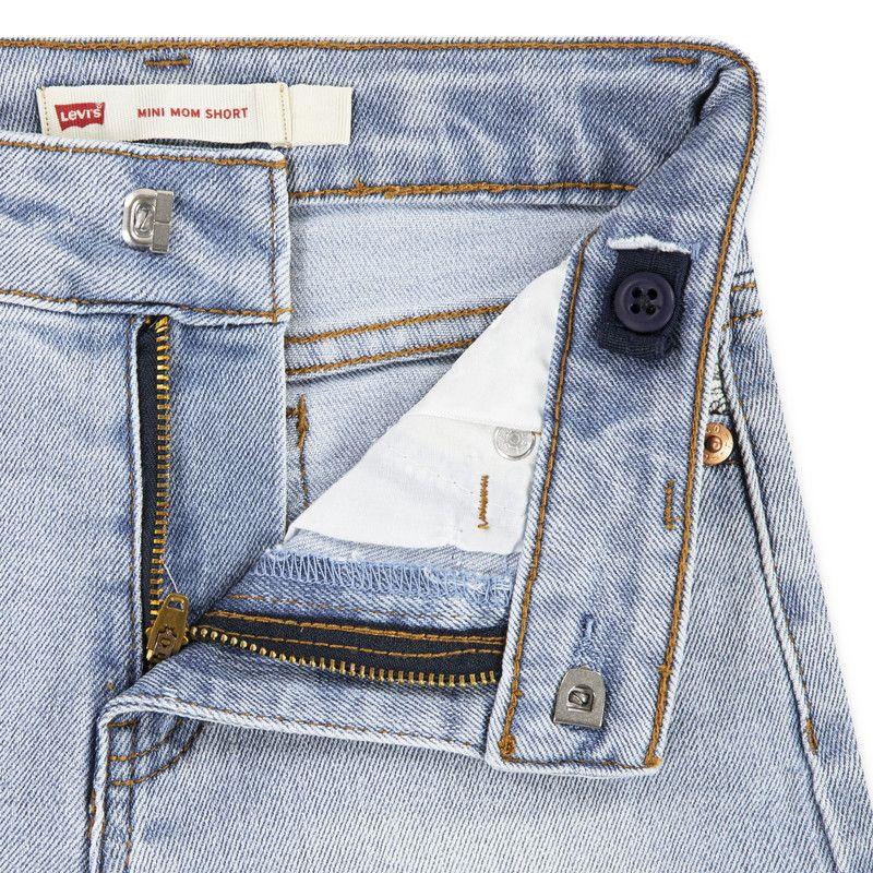 Short Niña Mom Print Azul Levis 31M214-L9V-4-2